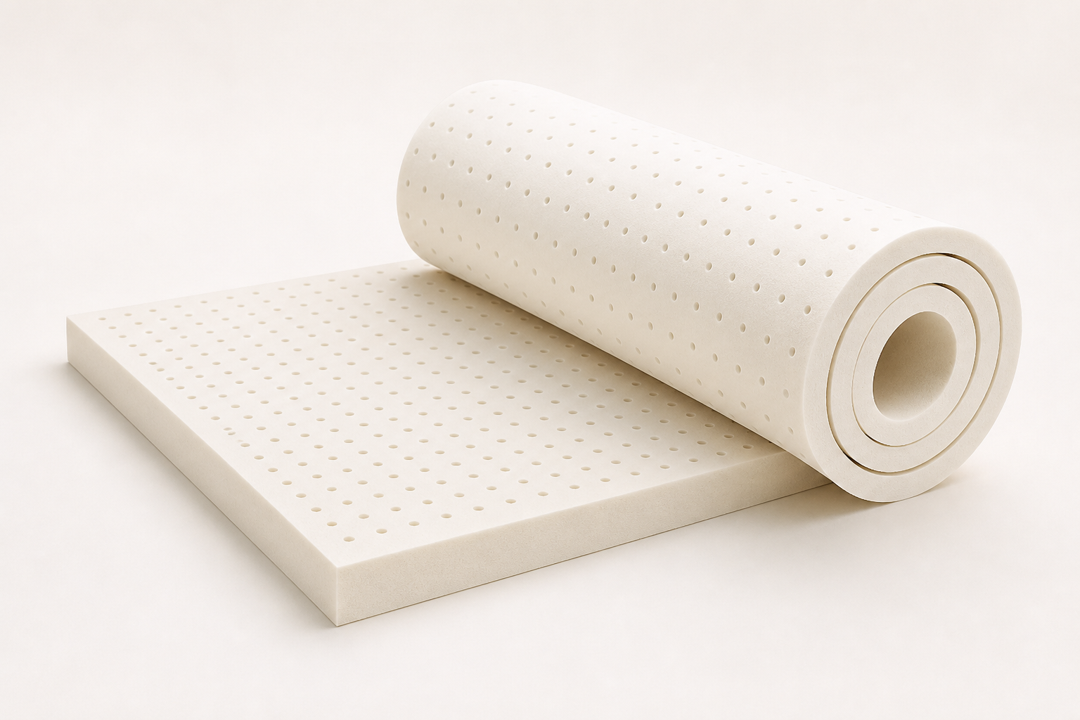 Dunlop latex sheet and roll
